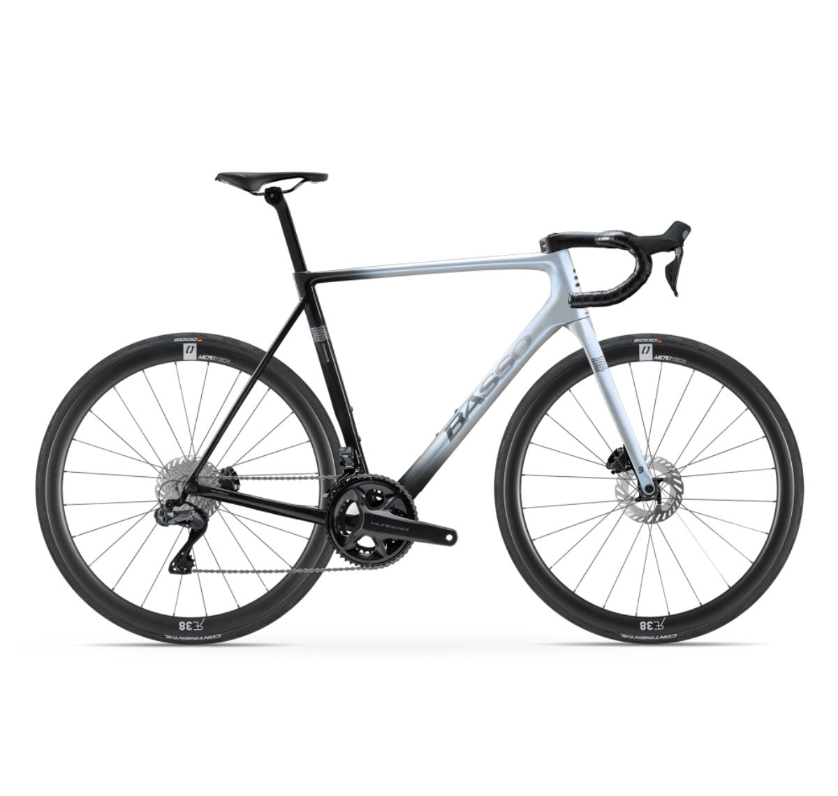 Basso Diamante Disc Ultegra 8170 Di2 fade opal white