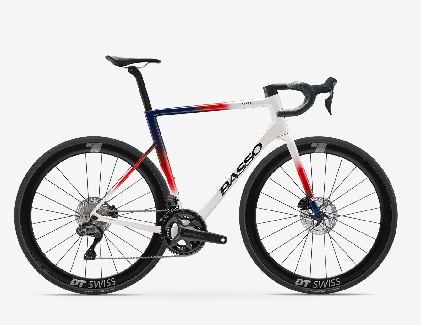 rennrad basso Basso Astra Disc Ultegra Di2 Disc DT Swiss chroma white