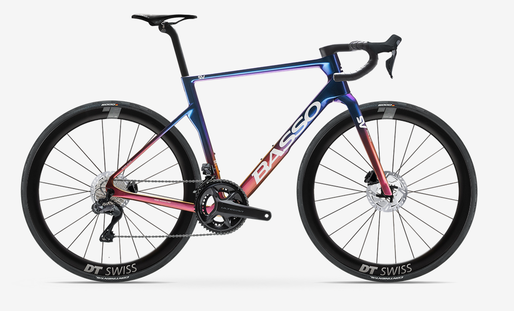 rennrad 45 cm Basso SV Ultegra Di2 viola galaxy