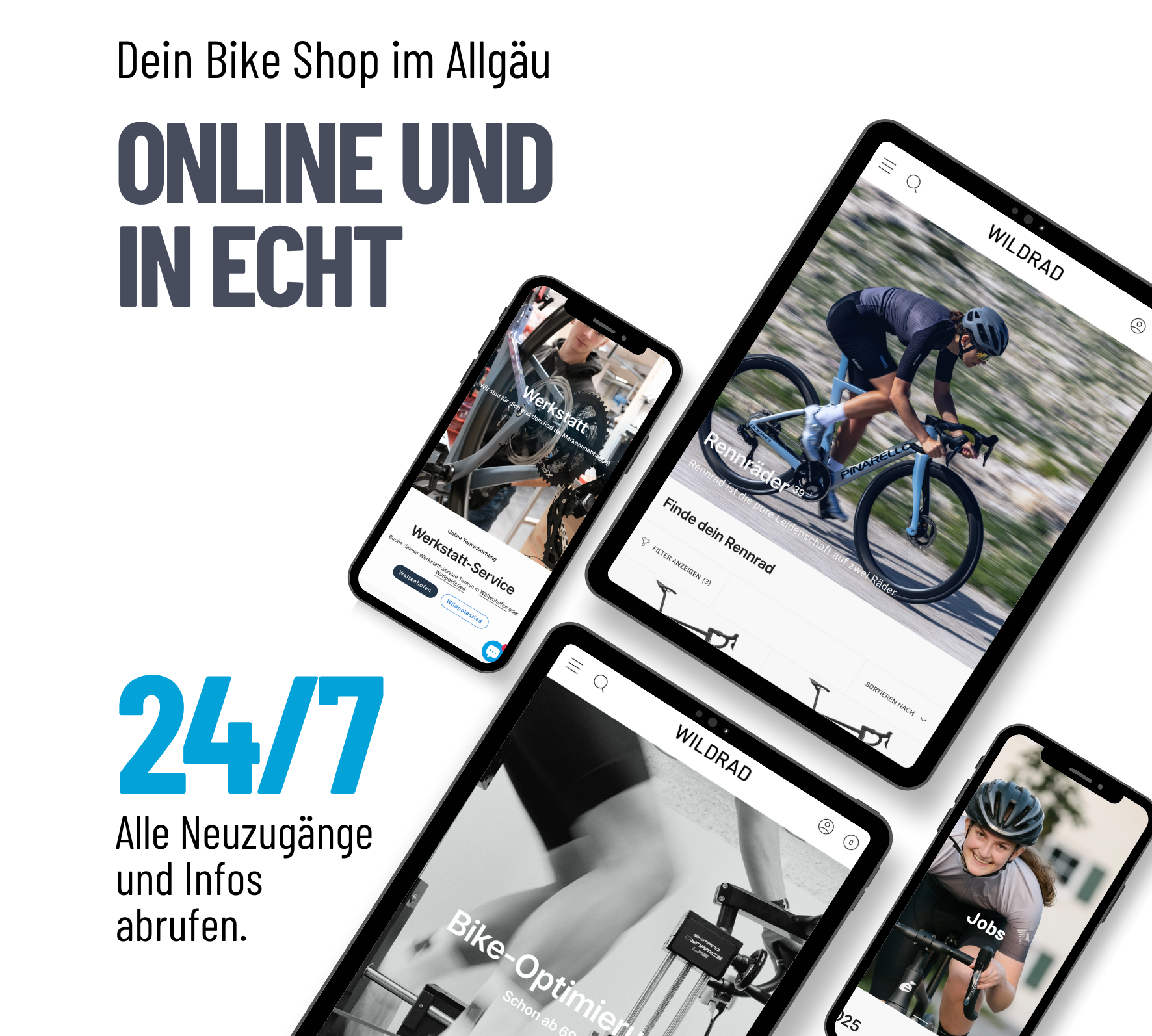 WILDRAD - Online Shop Launch