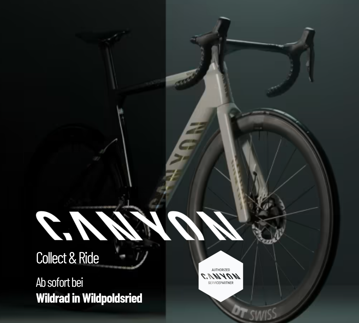 Wildrad ist offizieller Canyon Collect & Ride Partner