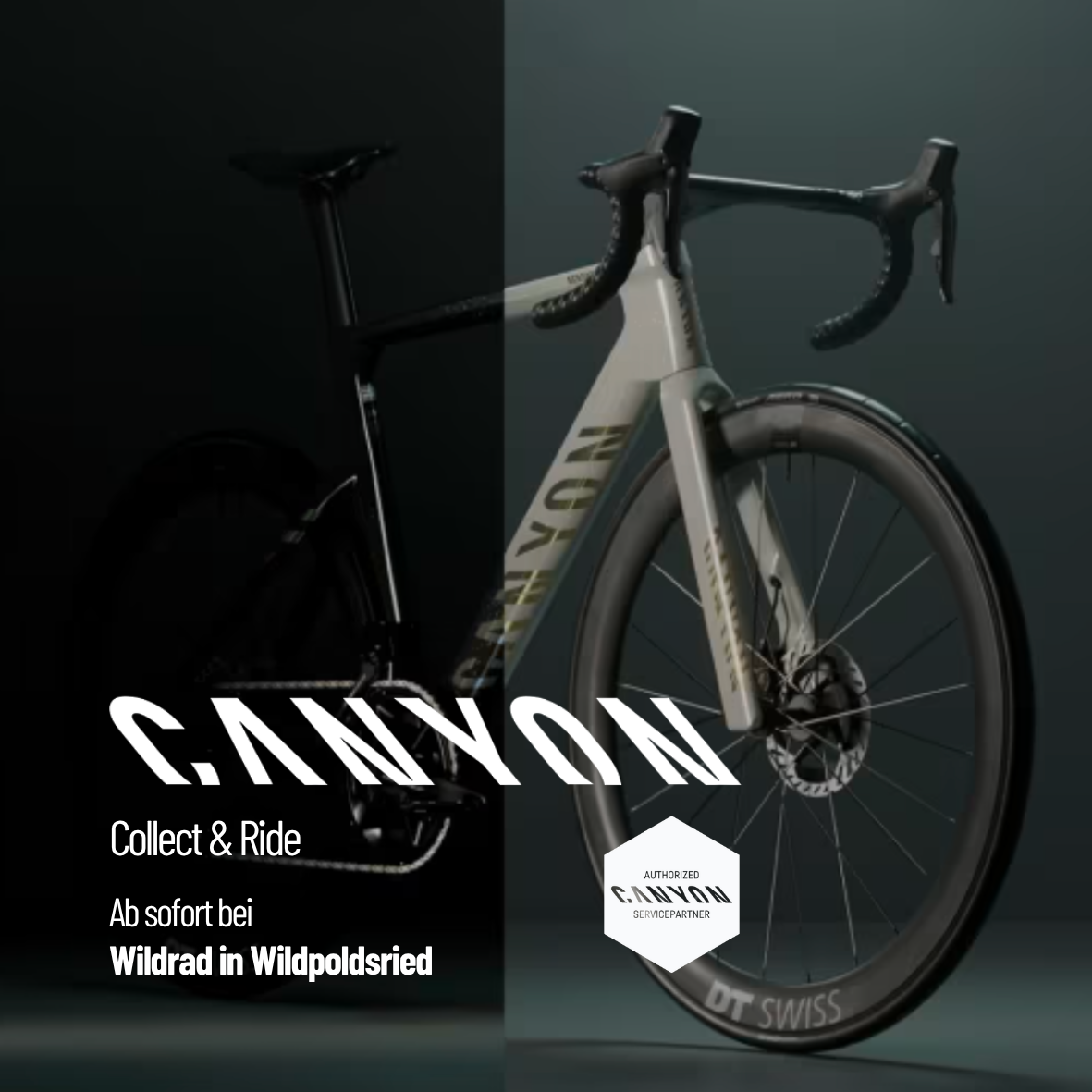 Wildrad ist offizieller Canyon Collect & Ride Partner