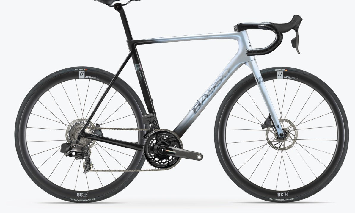 basso fahrradrahmen Basso Diamante Disc Frame Kit fade opal white