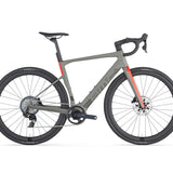 BMC Roadmachine 01 AMP X ONE rhino grey / neon red - Größe: 56cm