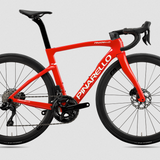 Pinarello F5 Disc Furious Red - Größe: 50cm 105 Di2 FULCRUM RACING 800 DB 2WF-R C19 AFS